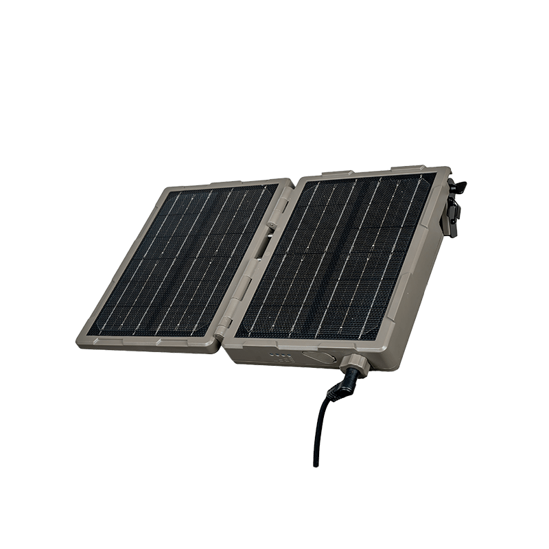 Tactacam Reveal Folding 12V Solar Panel | Integrated Battery for Trail Cameras